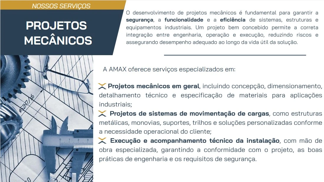 Projetos mecânicos