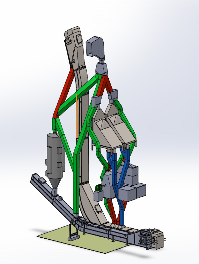 Projeto de Rearranjo do Layout dos Equipamentos envolvidos na Moagem de Farelo de Soja